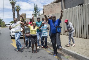 Photo of protesters