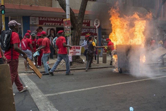 Photo of protesters