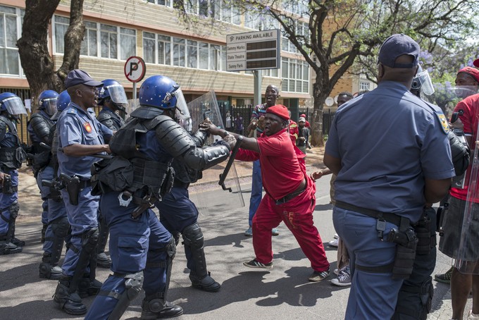 Photo of protesters