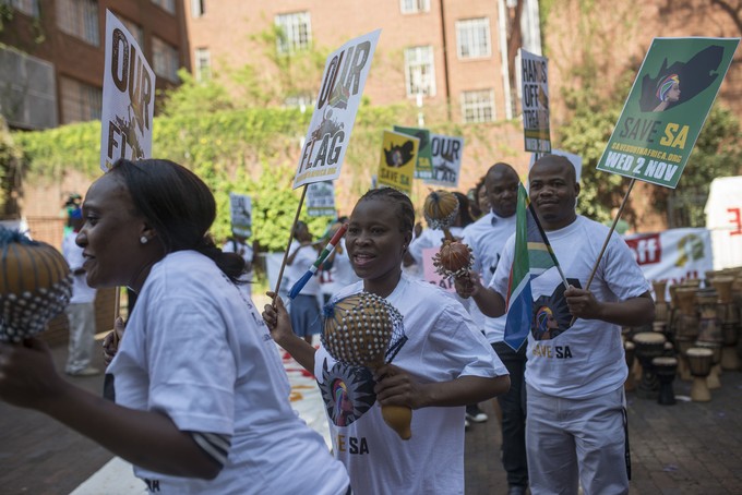 Photo of protesters