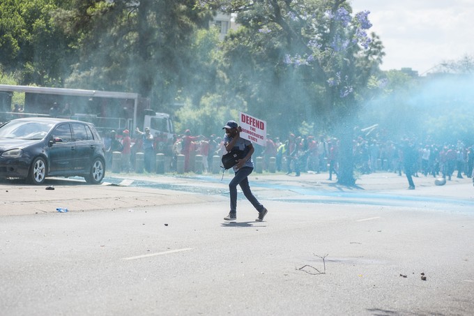 Photo of protesters