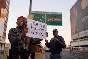 Photo of protesters