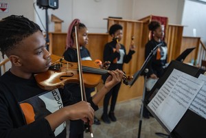 Buskaid Soweto String Ensemble free community concert