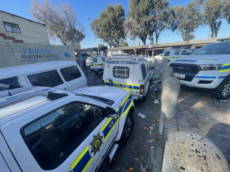 Photo of police vehicles