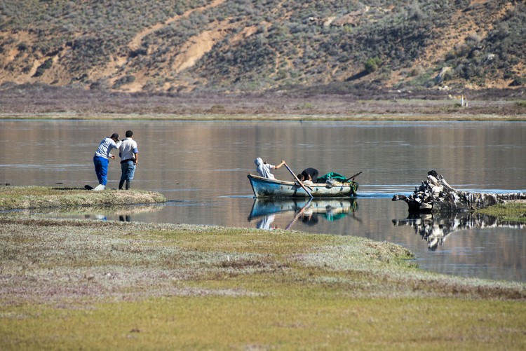 Photo of small boats on a river