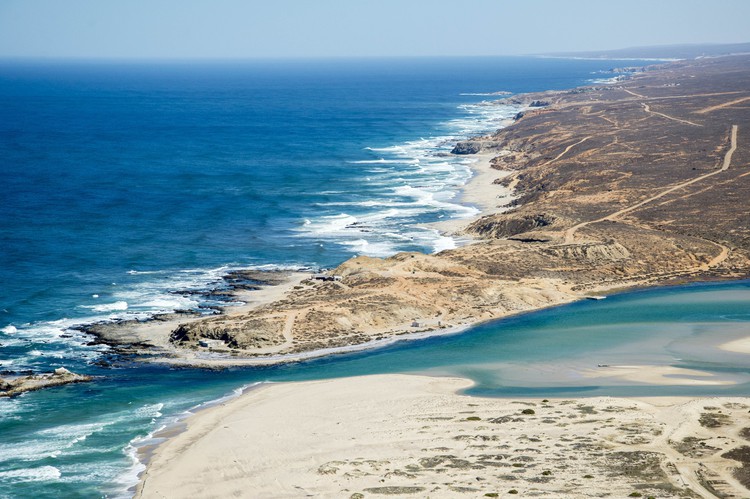 Photo of estuary and beaches