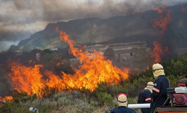 Photo of flames