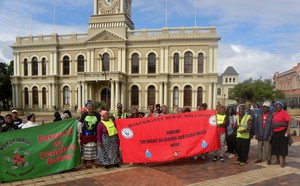 Photo of protesters