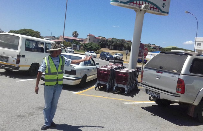 Photo of car guard