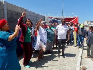 Photo of protesters