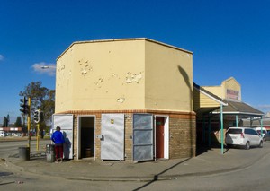 Photo of a public toilet block