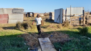 Photo of an informal settlement