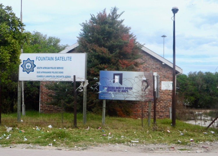 Photo of a police station