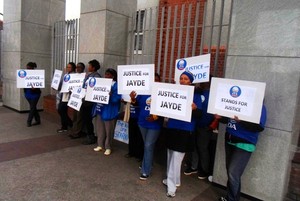 Photo of protesters