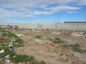 Photo of rubbish on the ground