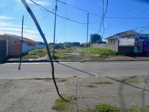 Photo of wires over a road