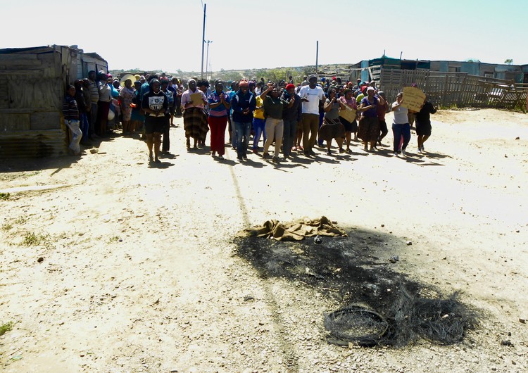 Photo of protesters