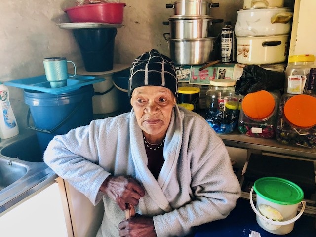 Photo of a woman sitting