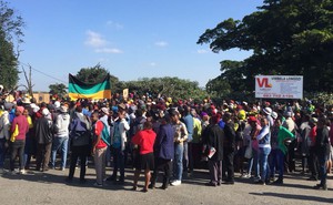 Photo of Lusikisiki water protest