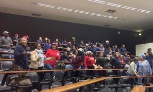 Photo of people in a lecture hall