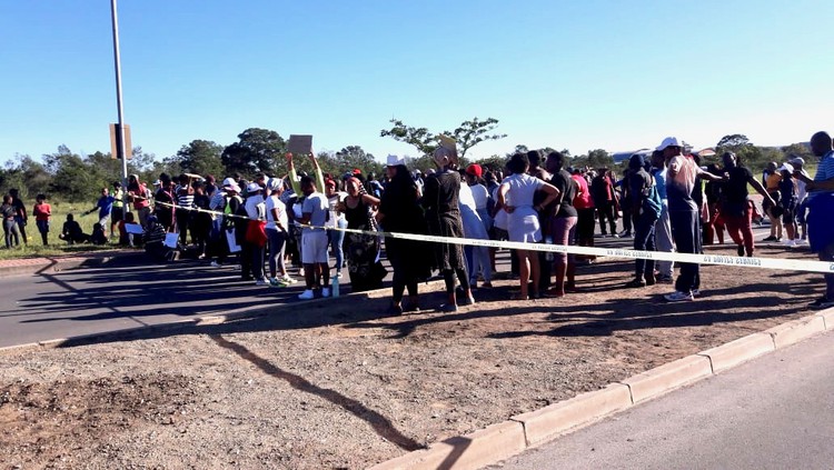 Photo of protesters