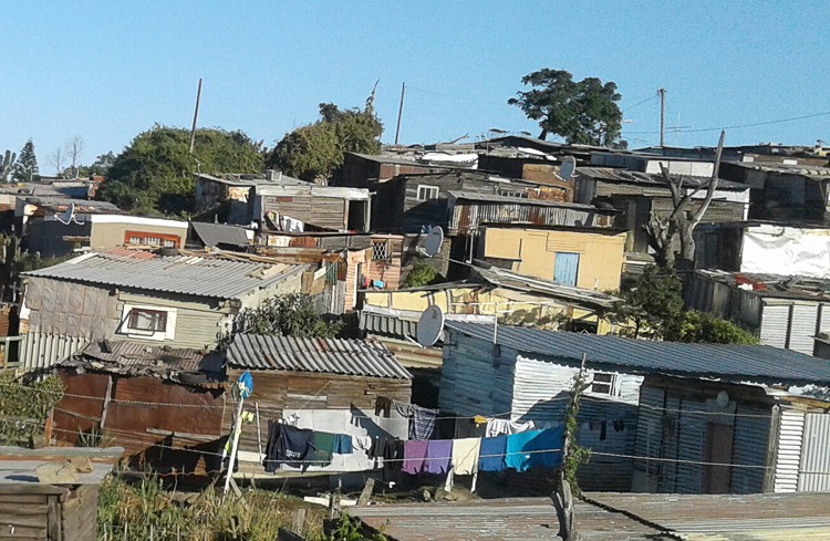 Photo of informal settlement