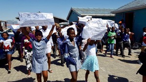 Photo of protesters