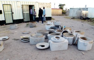 Photo of portable toilets 