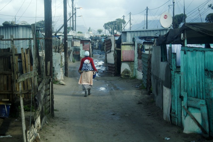 Photo of an informal settlement