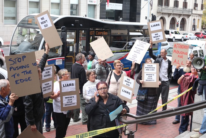 Photo of protesters