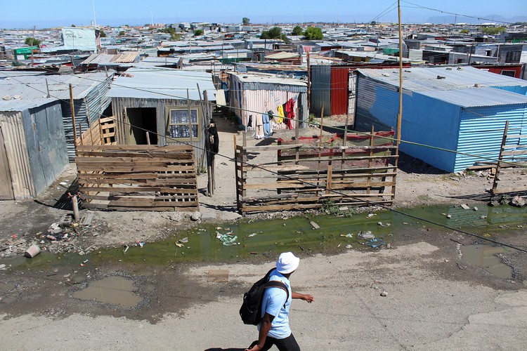 Marikana is located in Philippi East on the Cape Flats.