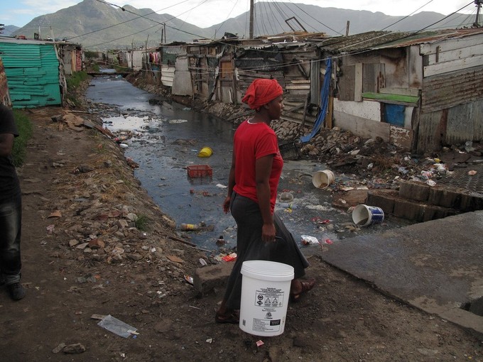 Photo of canal in Masiphumelele