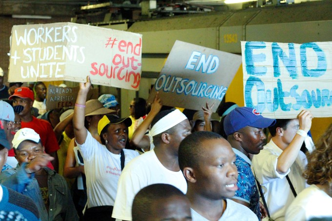 Photo of protesters