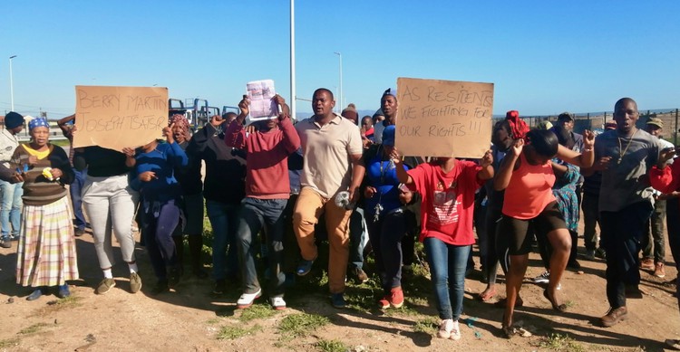 Photo of protesters