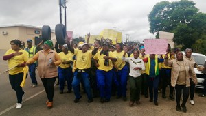 Photo of protesters