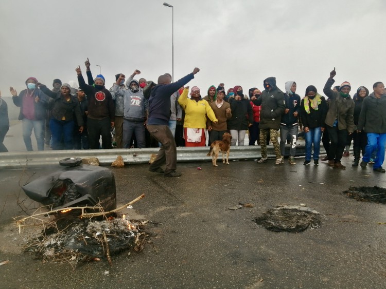 Photo of protesters