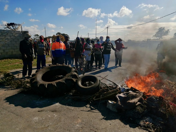 Photo of protesters