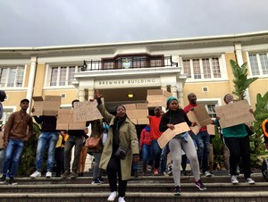 Photo of protesters