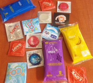 Photo of condoms