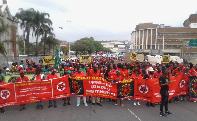 Photo of protest march