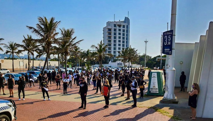 Photo of protesters