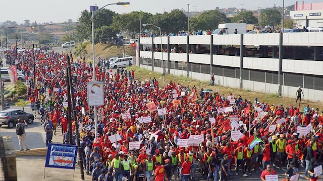 Photo of protesters