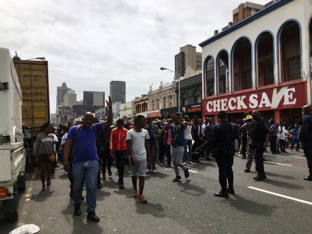 Photo of protesters