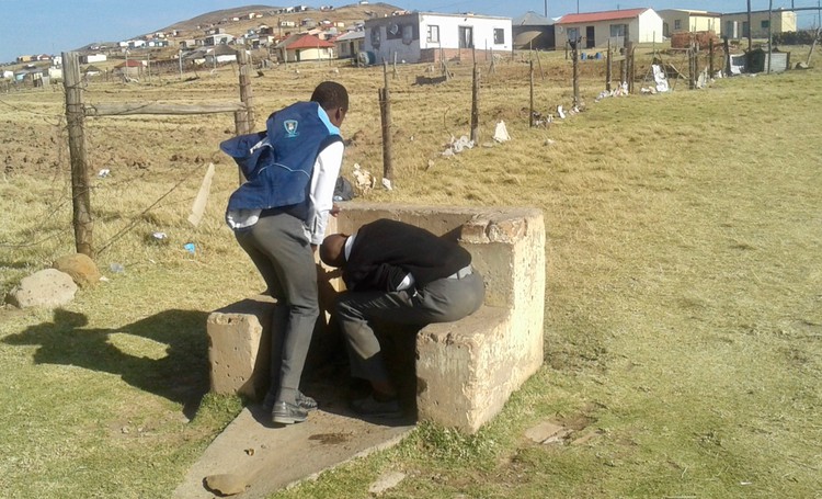 Photo of school children