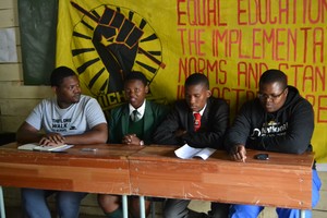 Photo of Equal Education members