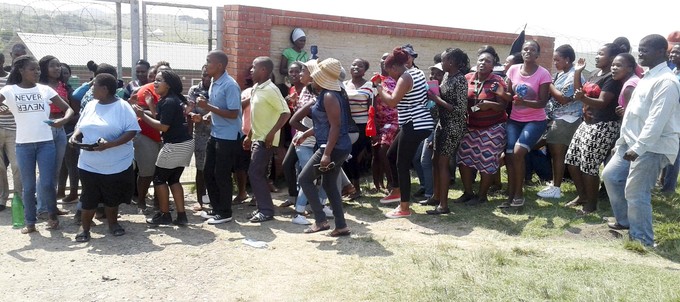 Students marching 