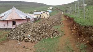 Photo of a gravel road