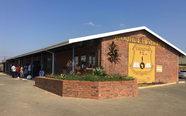 Photo of a school building