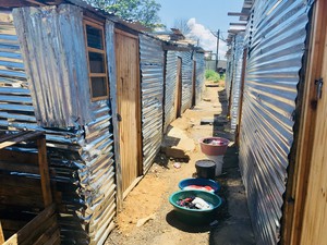 Photo of an informal settlement