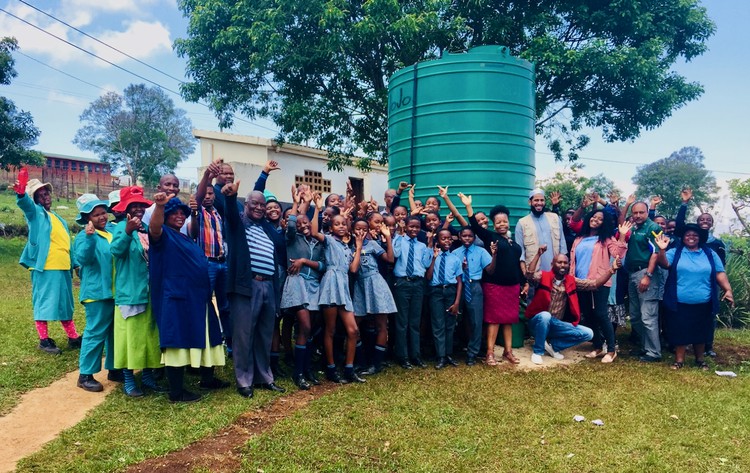 Photo of a group of school learners